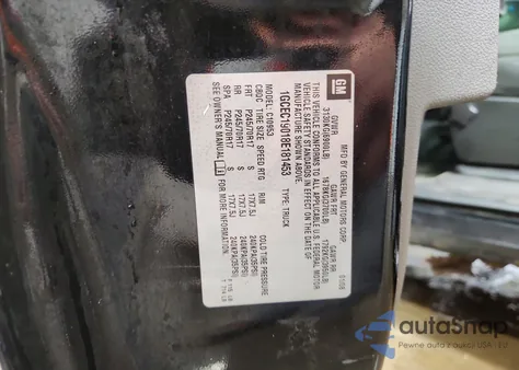 2008 Chevrolet Silverado C1500 z USA, uszkodzony, nr VIN 1GCEC19018E181453